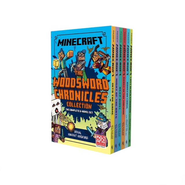 Minecraft Woodsword Chronicles 6 Book Slipcase, Multiple-component retail product, part(s) enclose Book