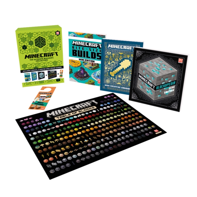 Minecraft The Ultimate Builder’s Collection Gift Box, Multiple-component retail product, boxed Book