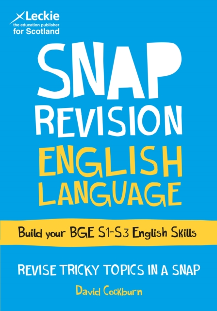 BGE English Language : Revision Guide for S1 to S3 English, Paperback / softback Book