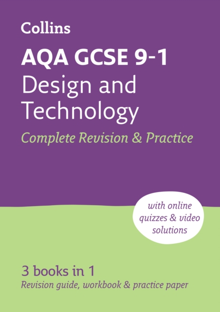 AQA GCSE 9-1 Design & Technology Complete Revision & Practice : Ideal for the 2024 and 2025 Exams, Paperback / softback Book