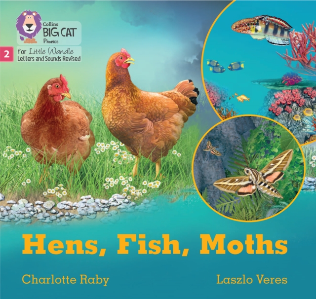 Hens, Fish, Moths : Phase 2 Set 5 Blending Practice, Paperback / softback Book