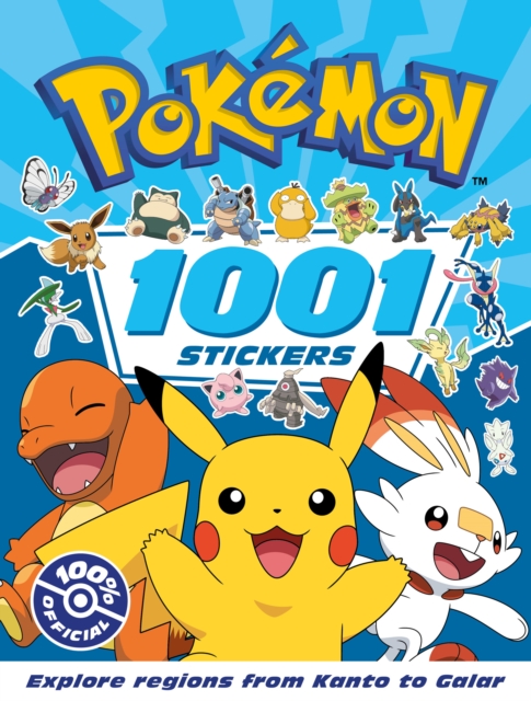 Pokemon: 1001 Stickers, Paperback / softback Book