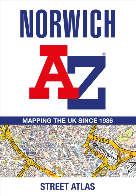 Norwich A-Z Street Atlas, Paperback / softback Book
