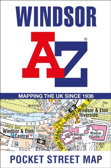 Windsor A-Z Pocket Street Map, Sheet map, folded Book