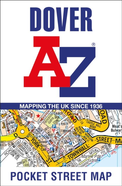 Dover A-Z Pocket Street Map, Sheet map, folded Book