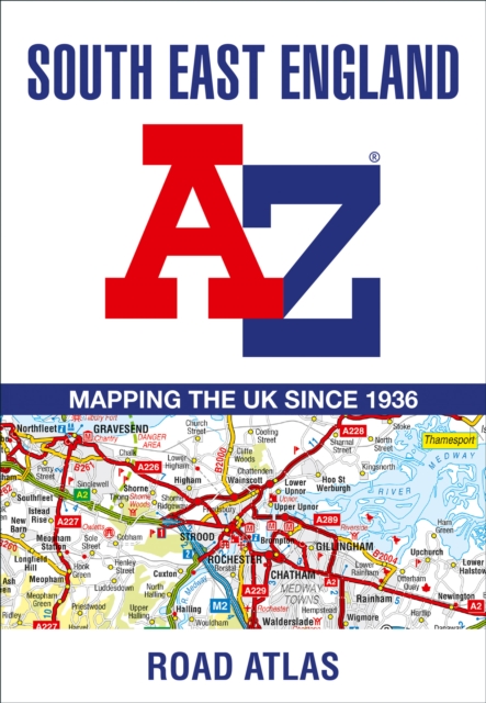South East England A-Z Road Atlas, Paperback / softback Book