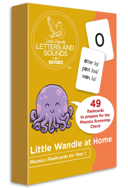 Little Wandle at Home Phonics Flashcards for Year 1, Cards Book