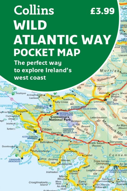 Wild Atlantic Way Pocket Map : The Perfect Way to Explore Ireland’s West Coast, Sheet map, folded Book