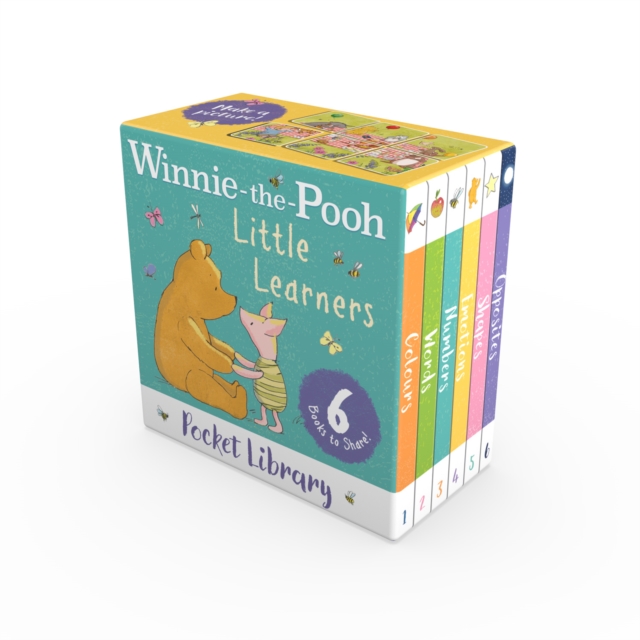 Winnie-the-Pooh Little Learners Pocket Library, Board book Book