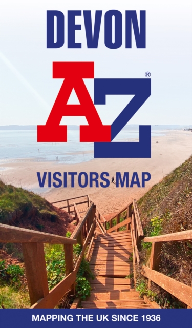 Devon A-Z Visitors Map, Sheet map, folded Book