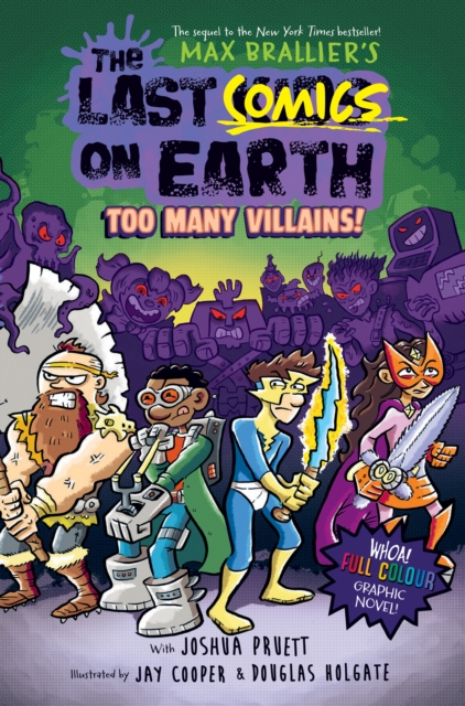 The Last Comics on Earth: Too Many Villains!, EPUB eBook