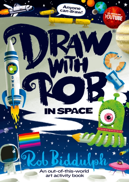 Draw With Rob: In Space, Paperback / softback Book