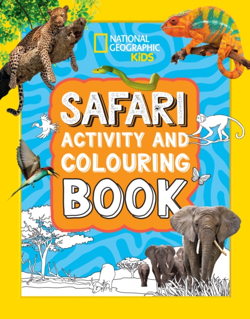 Safari Activity and Colouring Book, Paperback / softback Book