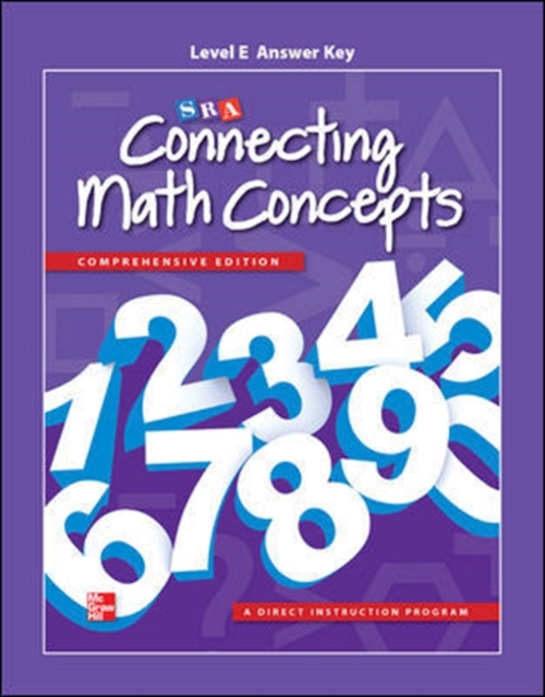 Connecting Math Concepts Level E, Additional Answer Key, Paperback / softback Book