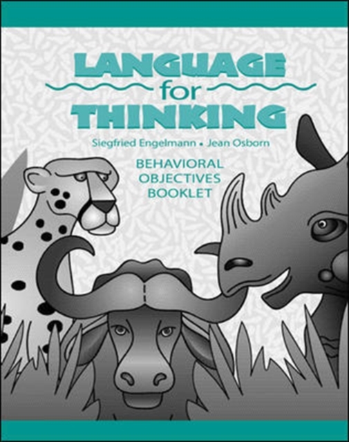 Language for Thinking Grades 1-3, Behavioral Objectives Book, Spiral bound Book