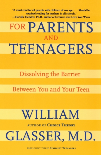 For Parents and Teenagers : Dissolving the Barrier Between You and Your Teen, Paperback / softback Book