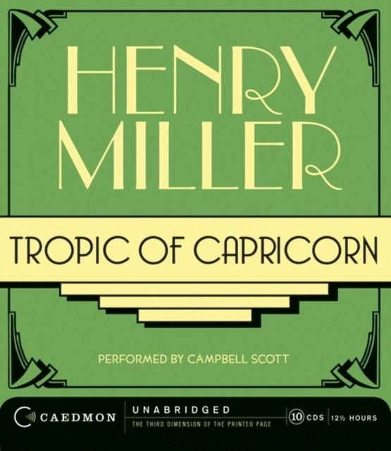 Tropic of Capricorn, eAudiobook MP3 eaudioBook