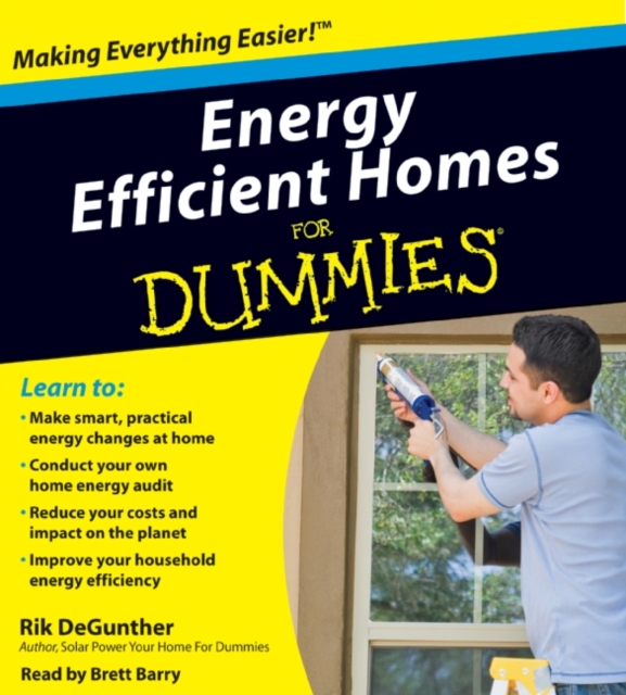 Energy Efficient Homes for Dummies, eAudiobook MP3 eaudioBook