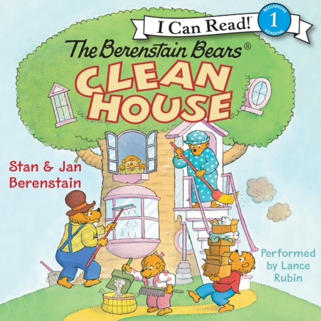 The Berenstain Bears Clean House, eAudiobook MP3 eaudioBook