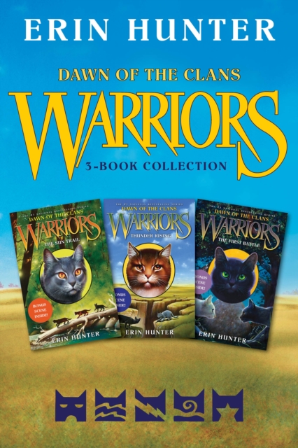 Warriors: Dawn of the Clans 3-Book Collection : The Sun Trail, Thunder Rising, The First Battle, EPUB eBook