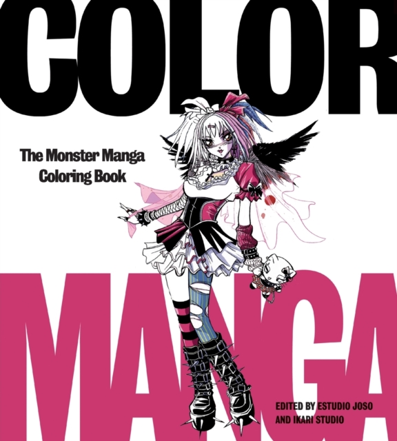 Color Manga : The Monster Manga Coloring Book, Paperback / softback Book