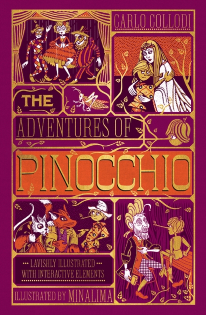 The Adventures of Pinocchio (MinaLima Edition) : (Ilustrated with Interactive Elements), Hardback Book
