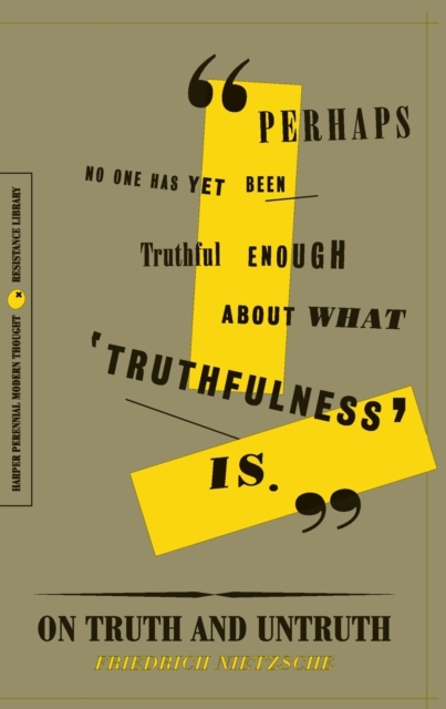 On Truth and Untruth : Selected Writings, Paperback / softback Book