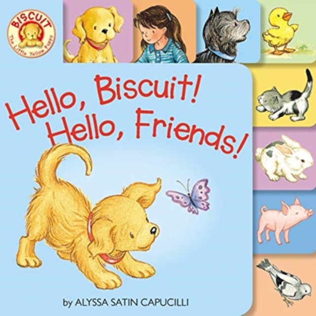 Hello, Biscuit! Hello, Friends! Tabbed, Board book Book