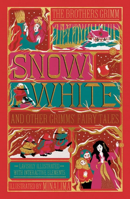 Snow White and Other Grimms' Fairy Tales (MinaLima Edition) : Illustrated with Interactive Elements, Hardback Book