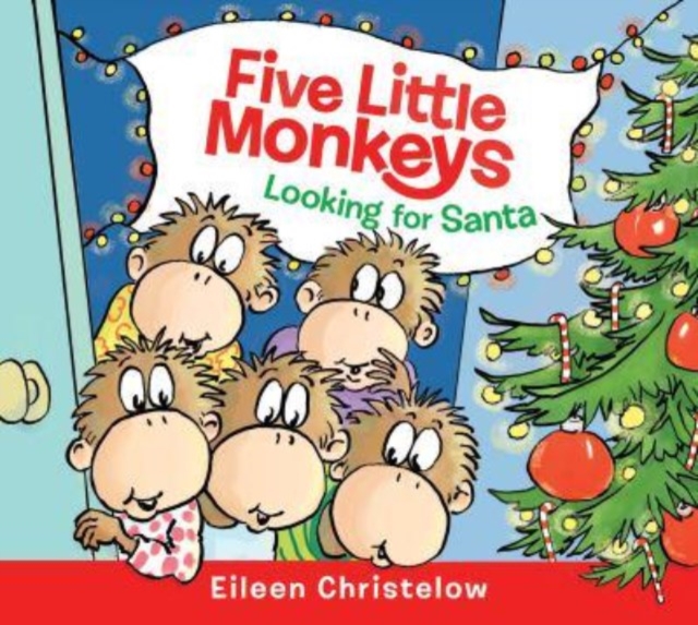 Five Little Monkeys Looking for Santa Board Book, Board book Book