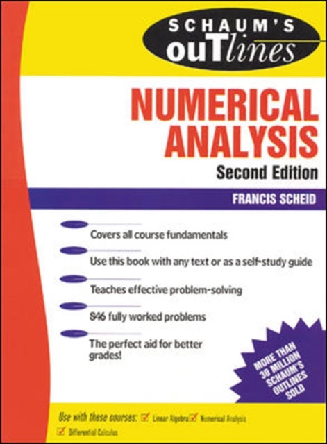 Schaum's Outline of Numerical Analysis, Paperback / softback Book
