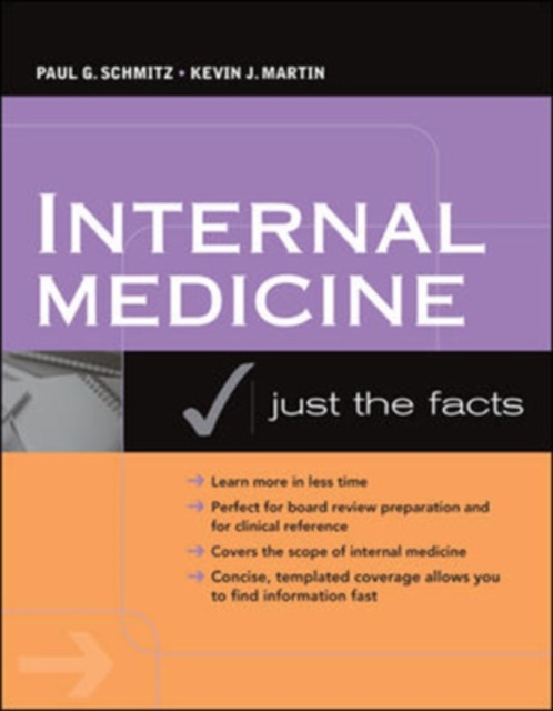 Internal Medicine: Just the Facts (Int'l Ed), Paperback / softback Book