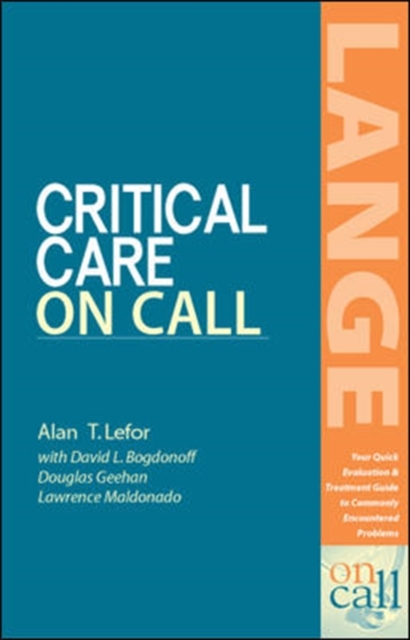 Critical Care On Call, Paperback / softback Book