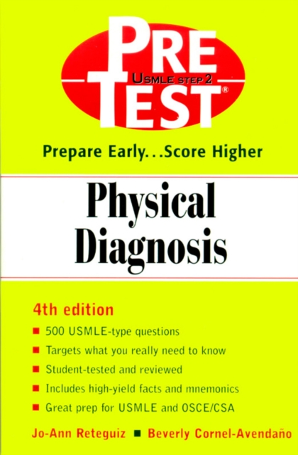 Physical Diagnosis: PreTest Self-Assessment and Review, PDF eBook
