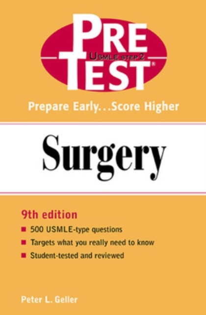Surgery: PreTest Self-Assessment and Review, PDF eBook