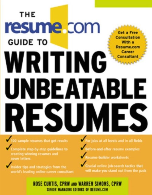 The Resume.Com Guide to Writing Unbeatable Resumes,  Book