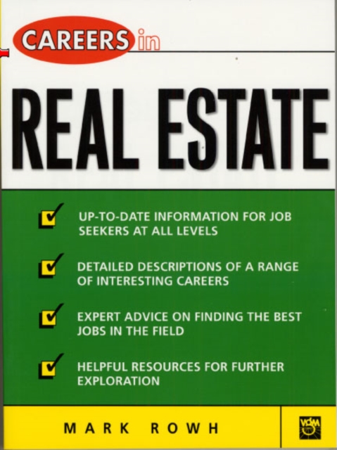 Careers in Real Estate, PDF eBook