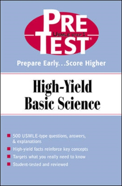 PreTest High-Yield Basic Science, PDF eBook