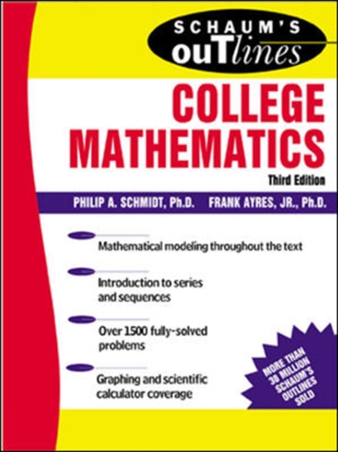 Schaum's Outline of College Mathematics, PDF eBook