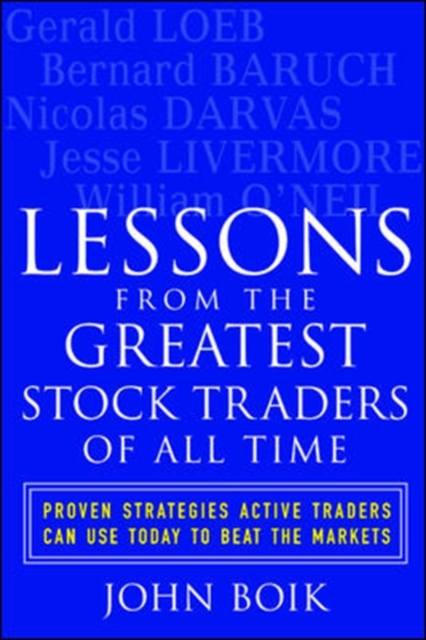 Lessons from the Greatest Stock Traders of All Time, Paperback / softback Book