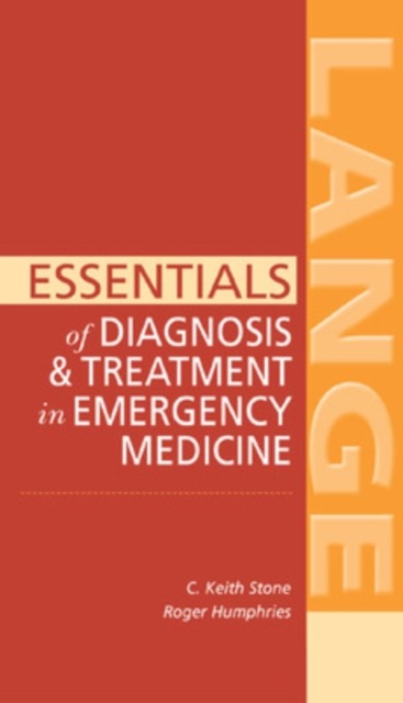 Essentials of Diagnosis & Treatment in Emergency Medicine, Paperback / softback Book