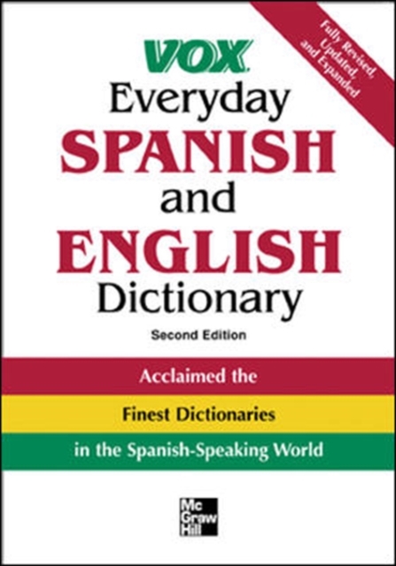 Everyday Spanish and English Dictionary, Hardback Book