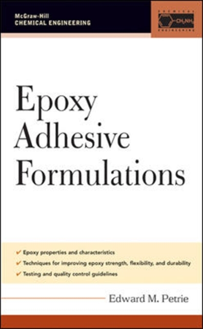 Epoxy Adhesive Formulations, Hardback Book