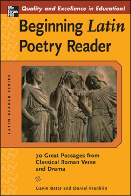 Beginning Latin Poetry Reader, Paperback / softback Book