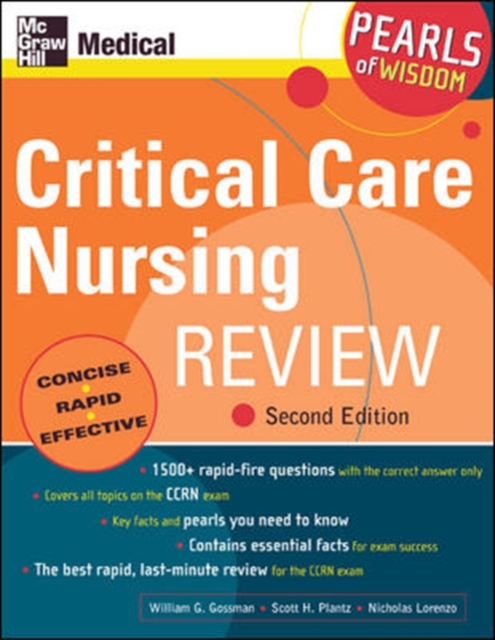 Critical Care Nursing Review: Pearls of Wisdom, Second Edition, Paperback / softback Book