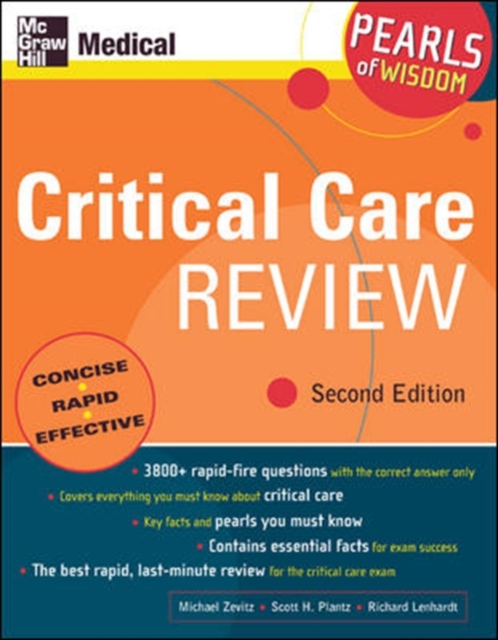 Critical Care Review: Pearls of Wisdom, Second Edition, Paperback / softback Book
