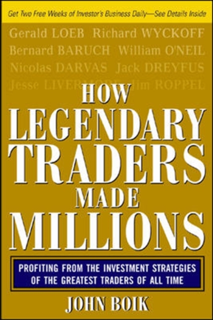 How Legendary Traders Made Millions, Paperback / softback Book