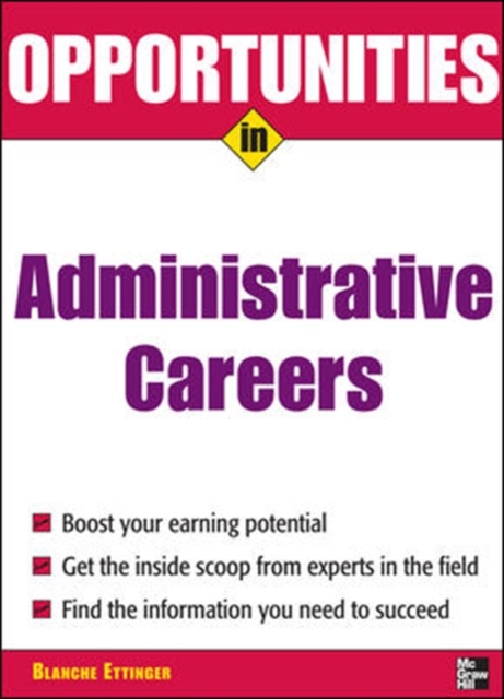 Opportunities in Administrative Assistant Careers, Paperback / softback Book