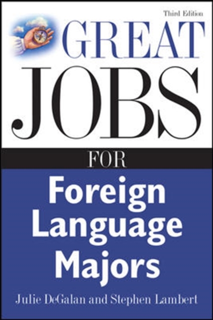 Great Jobs for Foreign Language Majors, Paperback / softback Book