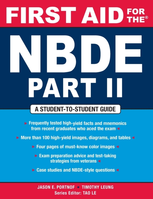First Aid for the NBDE Part II, Paperback / softback Book